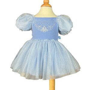 Disney Princess Cinderella Cosplay Infant Tutu Dress 12 months